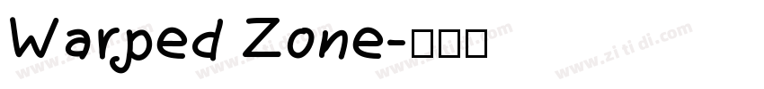 Warped Zone字体转换